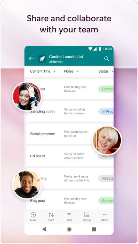Microsoft Lists for Android: Streamline Team Work