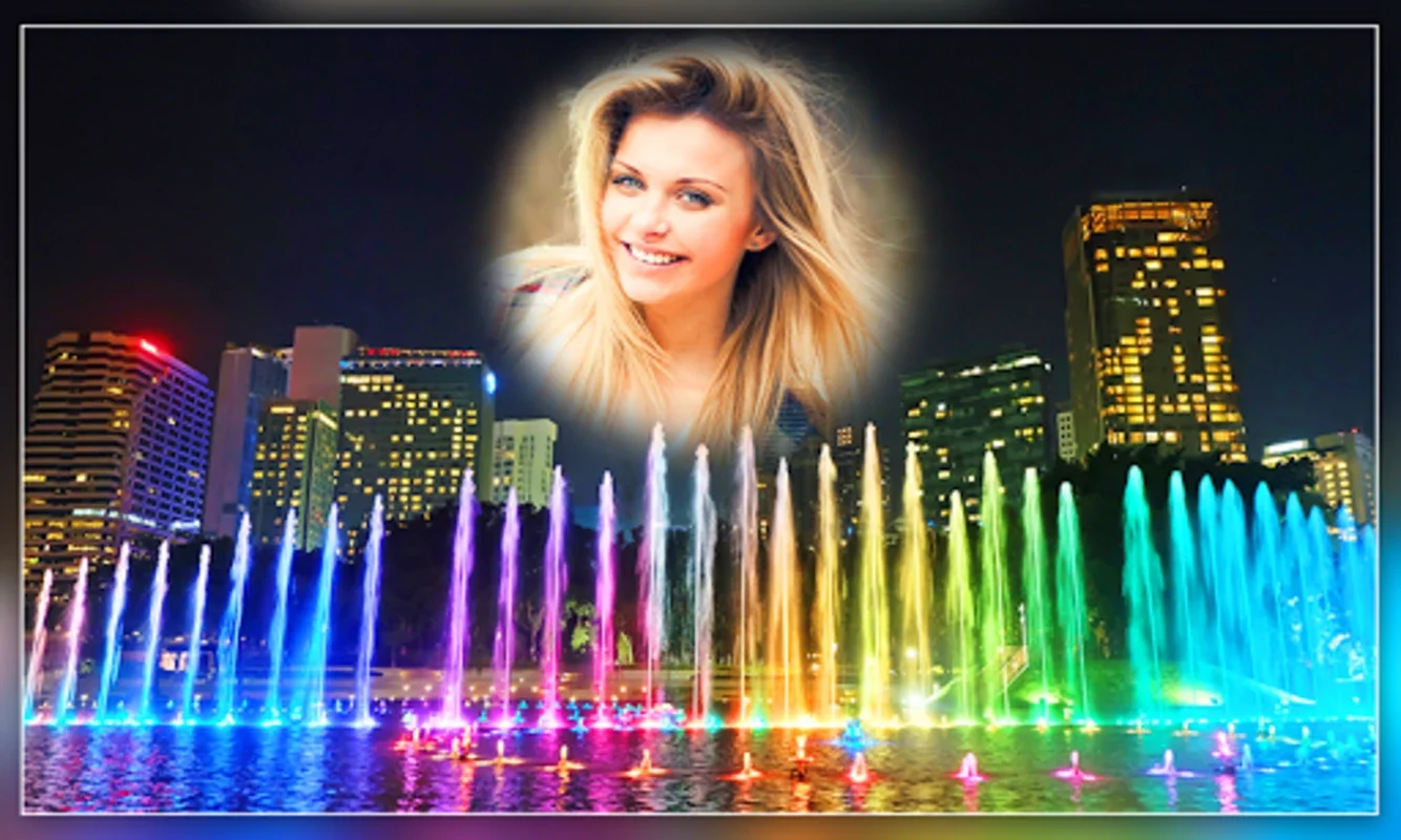 Water Fountain Photo Frames for Android - Create Stunning Images