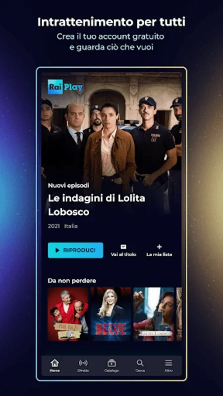 RaiPlay (Android TV): Stream Diverse Italian Content