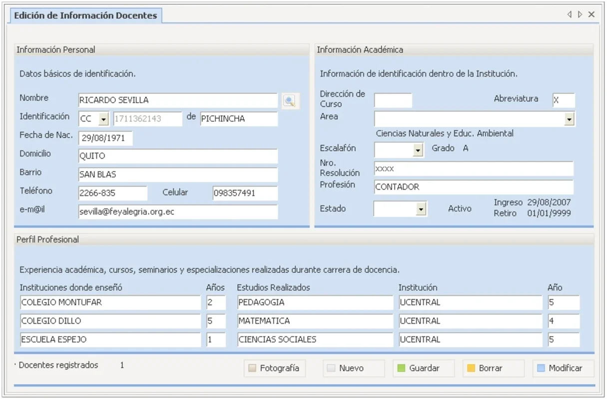 DocCF-Software Gestion Escolar for Windows: Simplify School Management