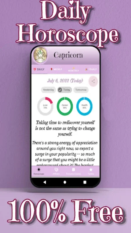 Capricorn Horoscope for Android - No Downloading Required