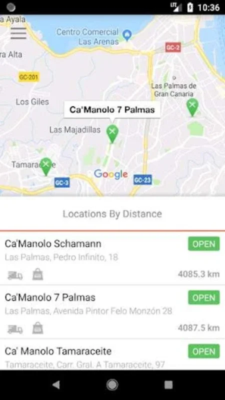 CaManolo for Android - Personalized Meal Ordering at Your Fingertips