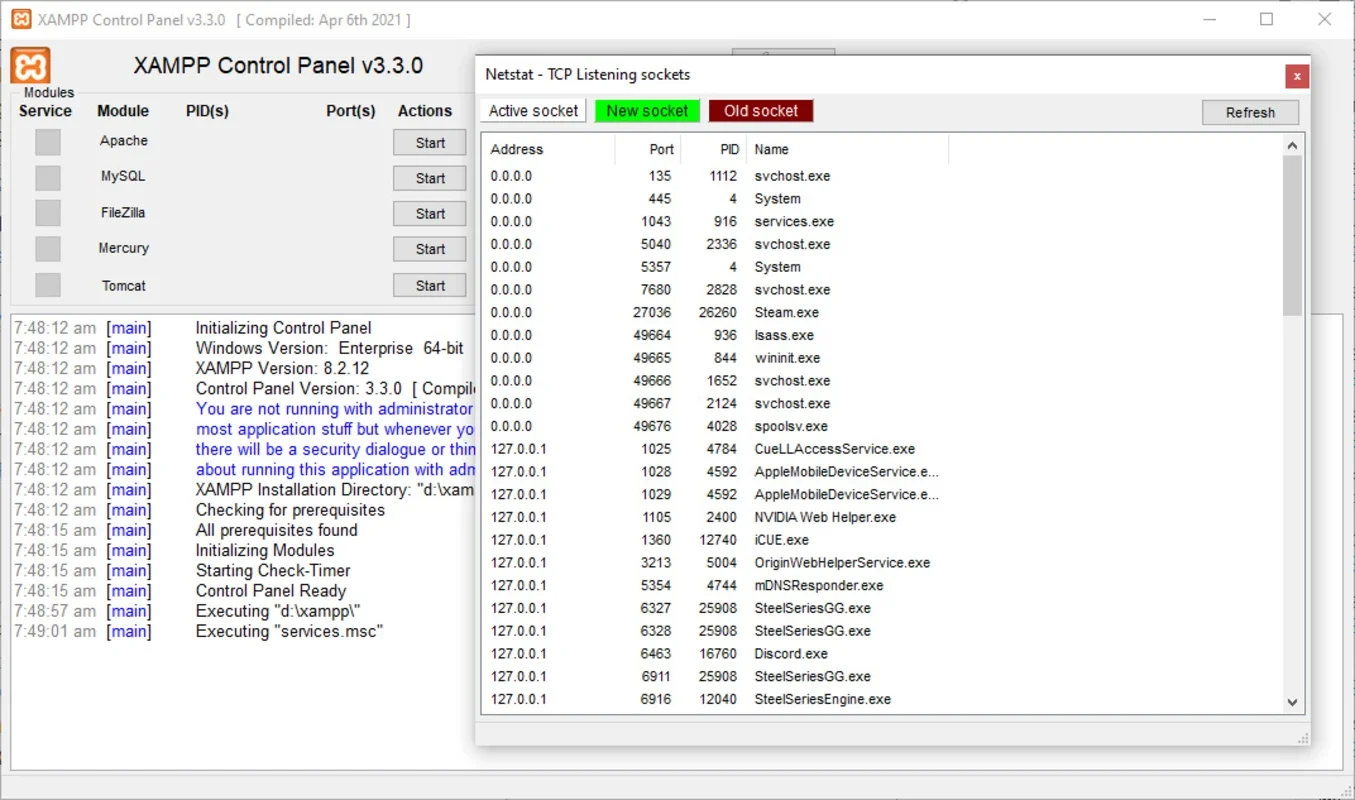 XAMPP for Windows - Quick Web Server Setup