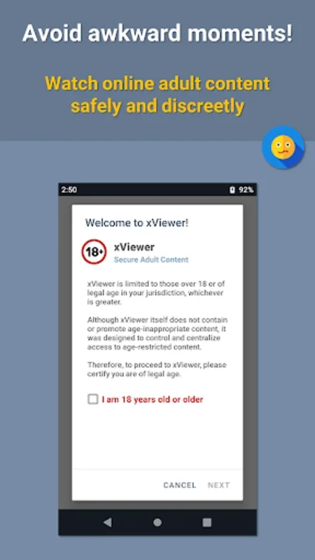 XViewer: Adult Content Privacy for Android - Secure and Discreet Browsing