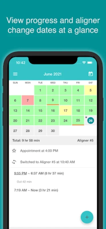 TrayMinder for Android - Manage Clear Aligner Treatment