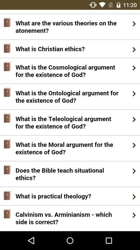 Theology Questions and Answers for Android: Resolve Religious Doubts