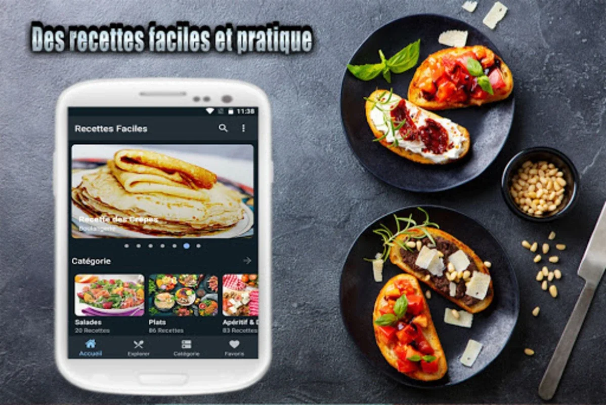 Recettes faciles et rapides for Android - Effortless Meal Prep