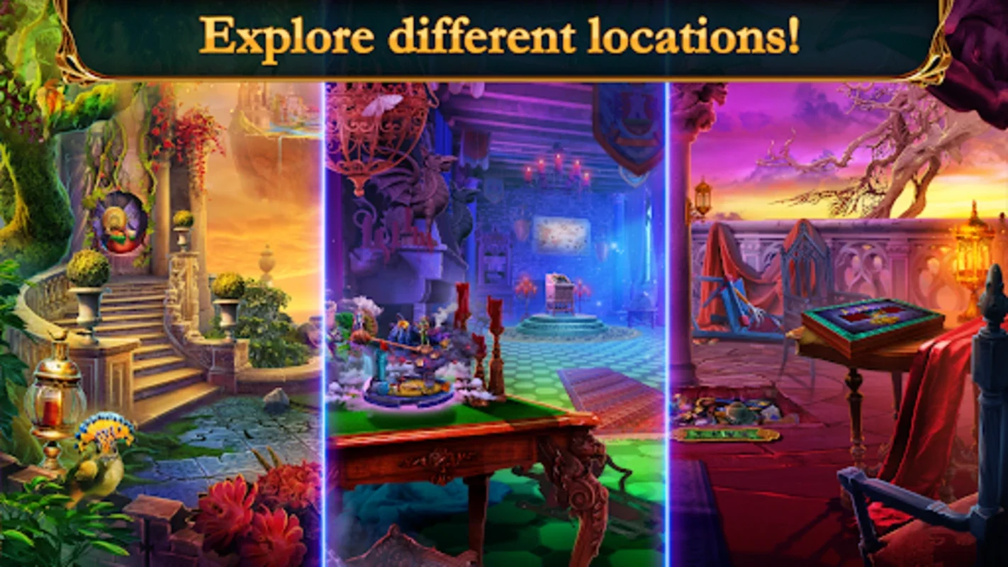 Labyrinths of World 8 f2p for Android - Engaging Hidden-Object Adventures