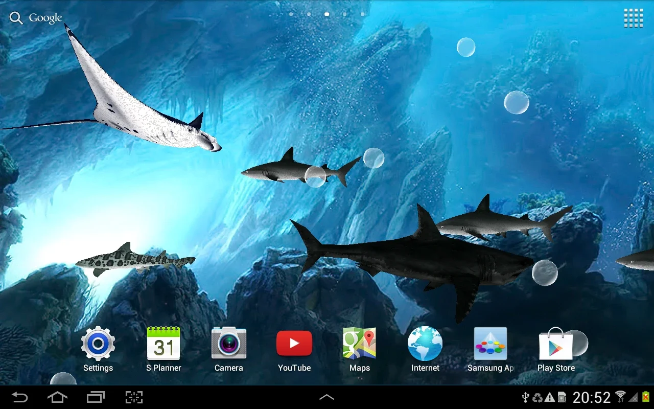 3D Sharks Live Wallpaper for Android: Immersive Ocean Experience