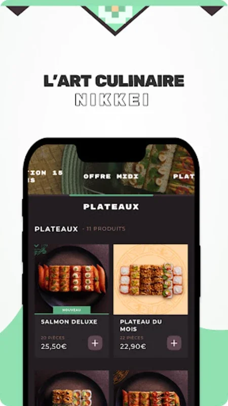 Côté Sushi on Android: Nikkei Cuisine at Your Fingertips