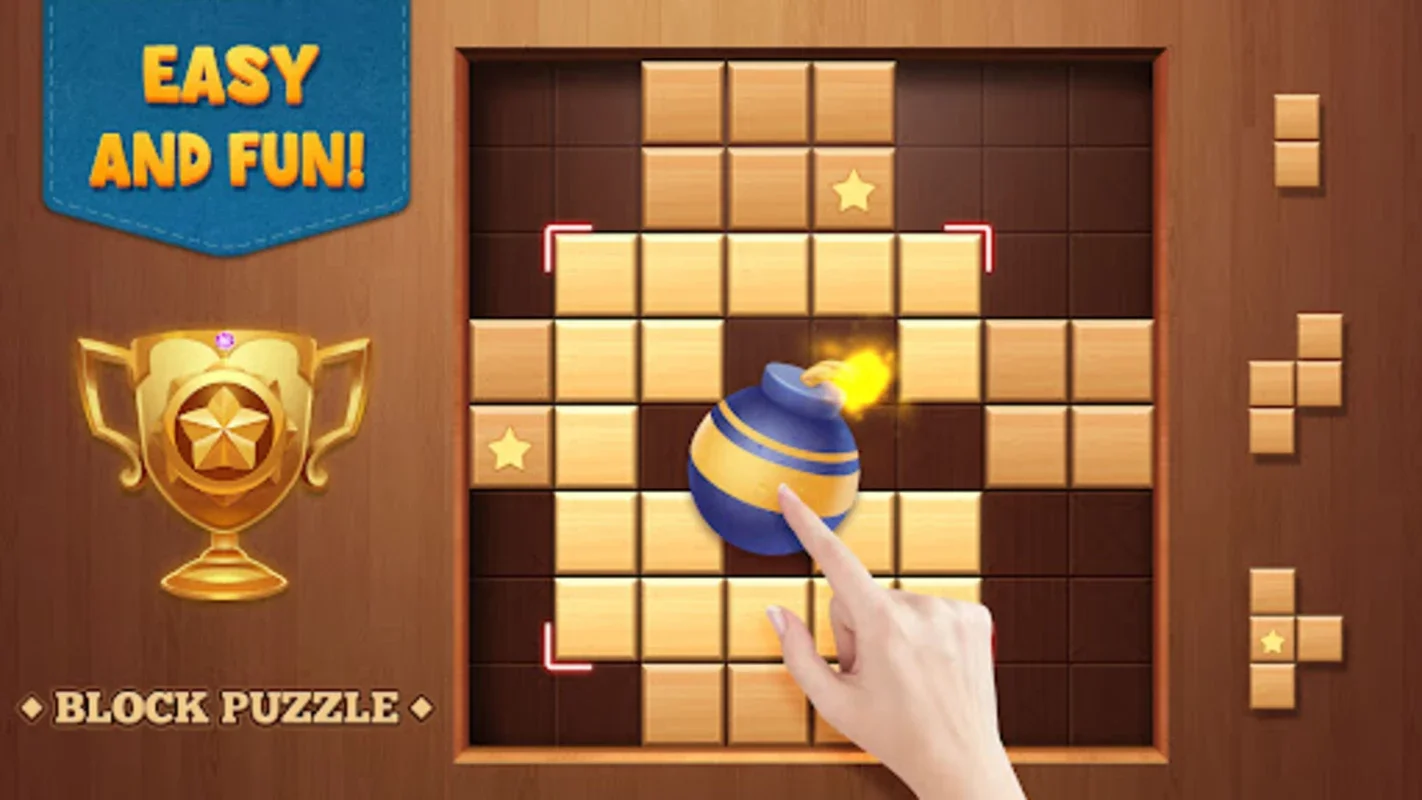 Block Puzzle Wood Blast for Android: Engaging Puzzle Fun