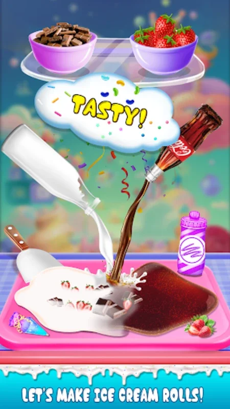 Ice Cream Roll: Cupcake Games for Android - Culinary Delight