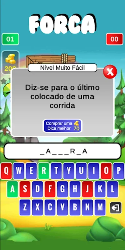 Jogo da Forca for Android - A Fun Word - Guessing Game