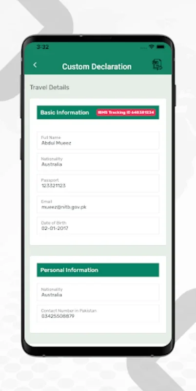 Pass Track for Android - Simplify Currency Declaration