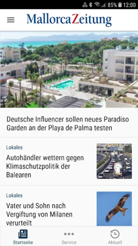 Mallorca Zeitung for Android - Seamless News Access