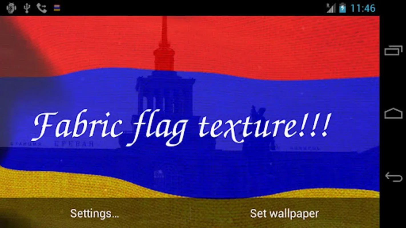 Armenia Flag for Android: Display of National Pride