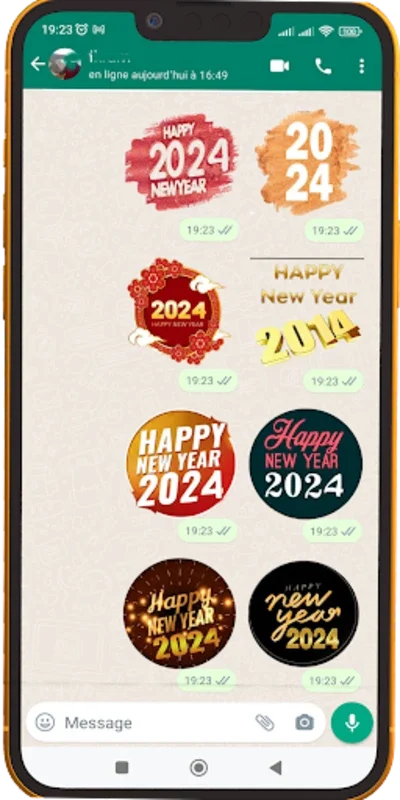 Happy New Year 2024 Stickers for Android - Enhance WhatsApp Chats