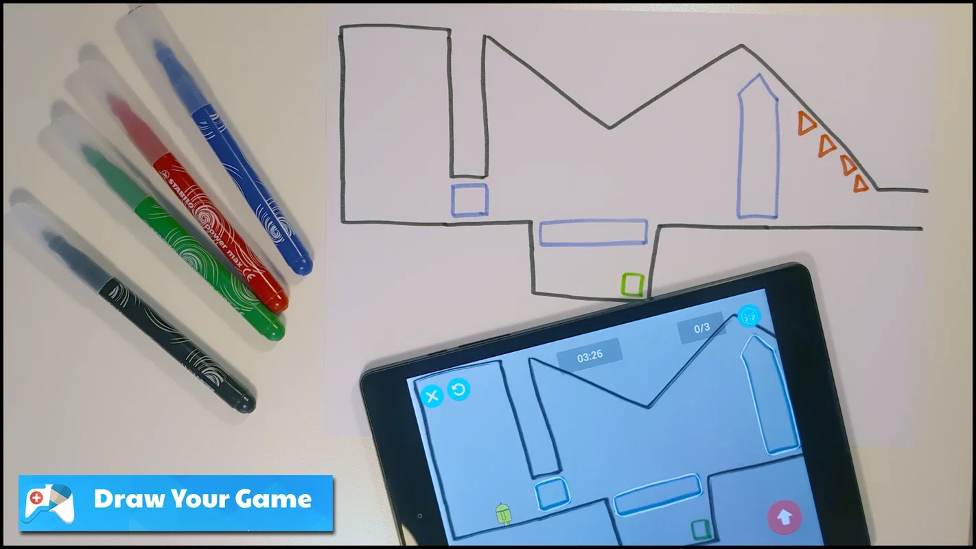 Draw Your Game for Android - Create & Play 2D Platformer