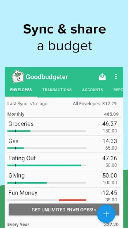 Goodbudget for Android: Streamline Your Budgeting