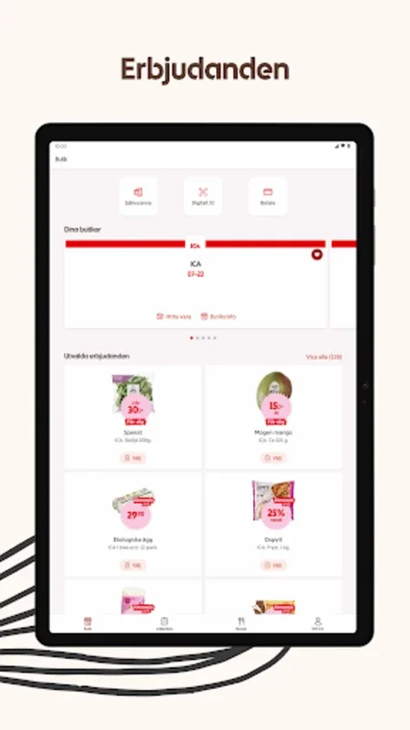 ICA – recept och erbjudanden for Android: Culinary and Shopping Convenience