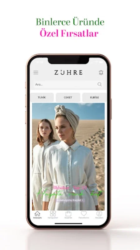 Zühre for Android: Stylish Women's Outerwear App