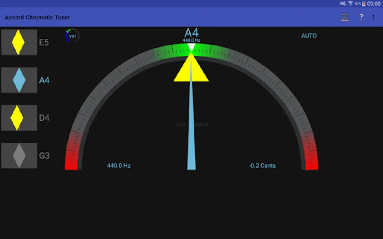 Accord Chromatic Tuner for Android: Precise Instrument Tuning