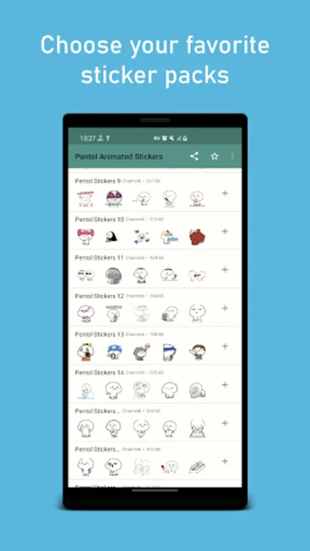 Pentol Animated WAStickerApps for Android - Enhance Chats