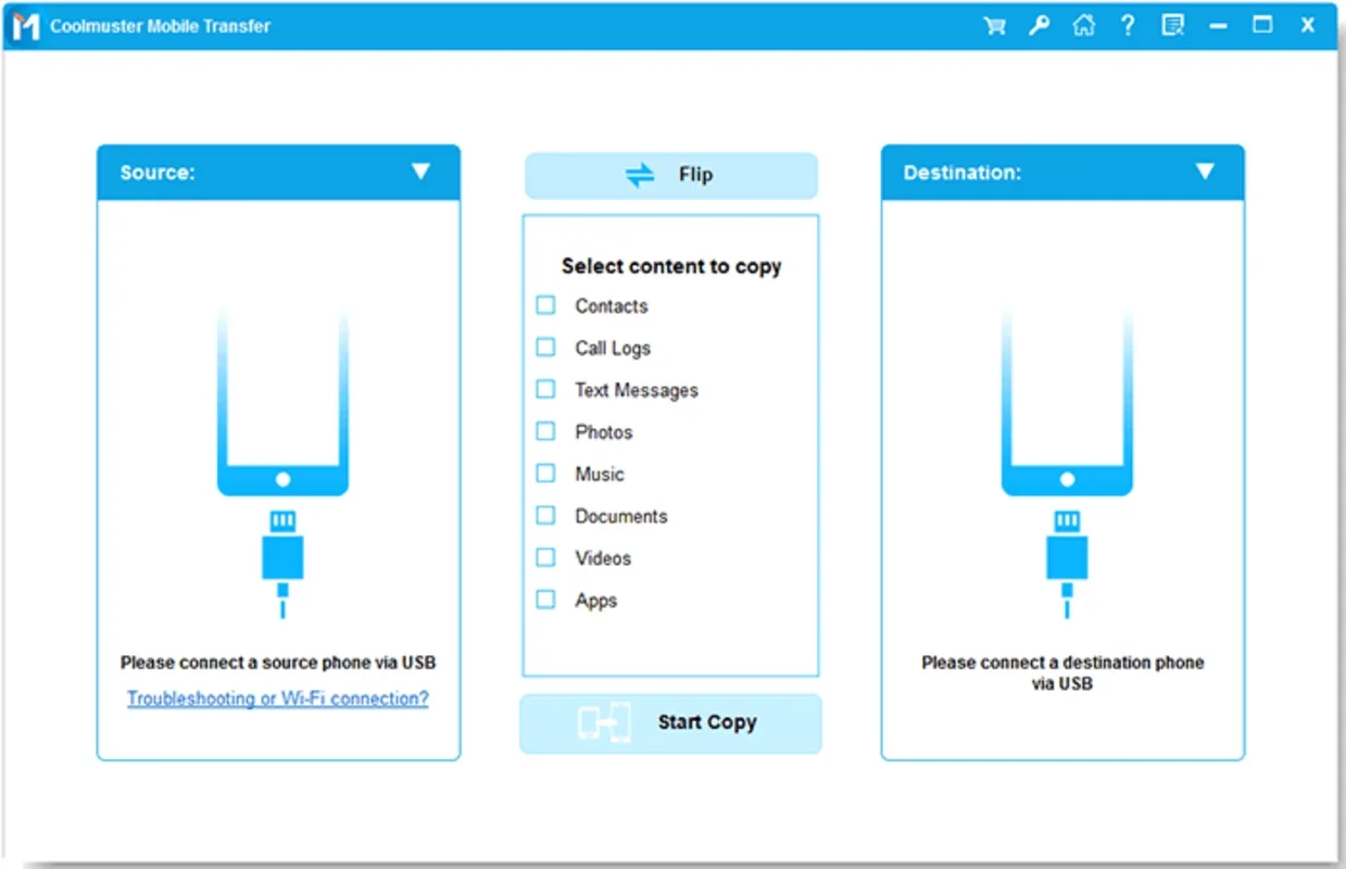 Coolmuster Mobile Transfer for Windows - Seamless Data Transfer