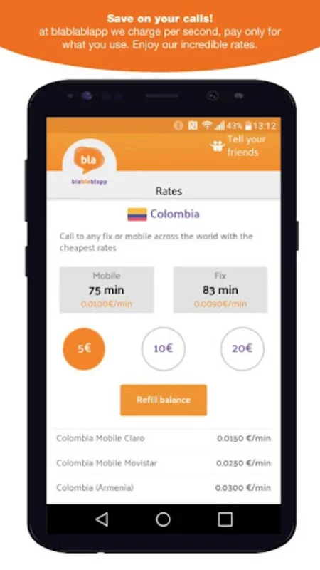 blablablapp for Android - Connect Globally with Premium Calls