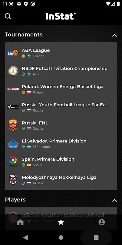 InSports TV for Android - Stream Sports Matches