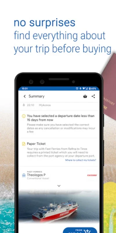 NISEA: Ferry Tickets & Track(G for Android - Simplify Your Travel