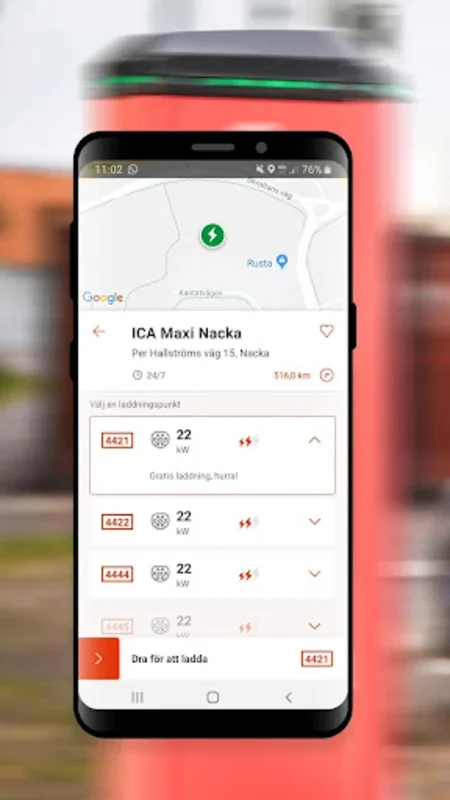 ICA Ladda for Android - Simplify EV Charging