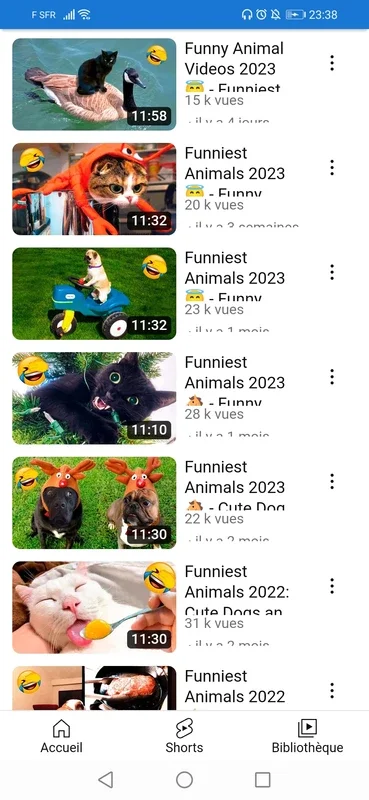 Funny Animals Video for Android - Enjoy Amusing Compilations