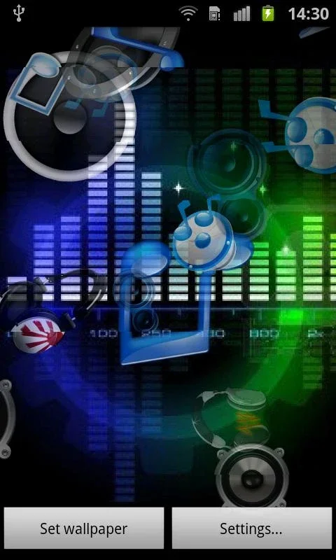 Music Sound Live Wallpaper for Android - Vibrant Music on Your Screen