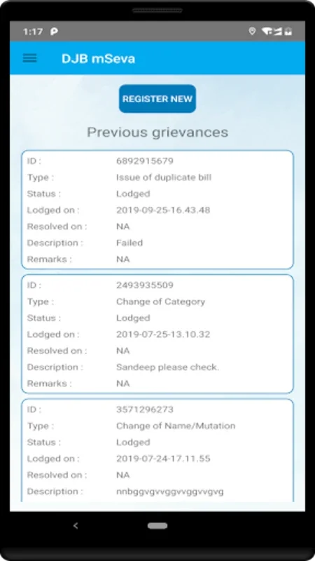 DJB mSeva for Android: Streamlined Water Bill Management