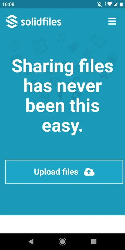 Solidfiles for Android: Efficient File Sharing App