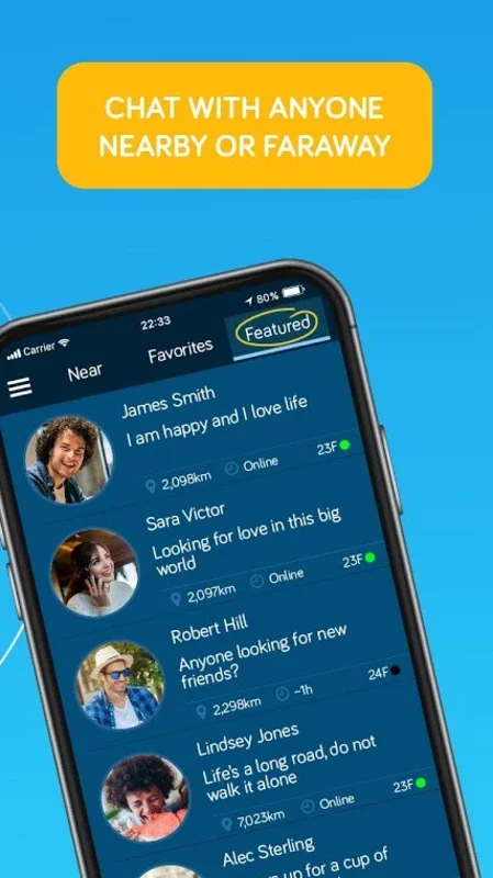 WhosHere for Android - Find and Connect with Friends