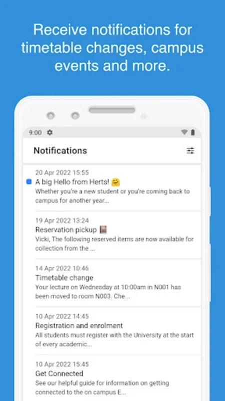 Herts Mobile for Android - Streamlining Campus Life