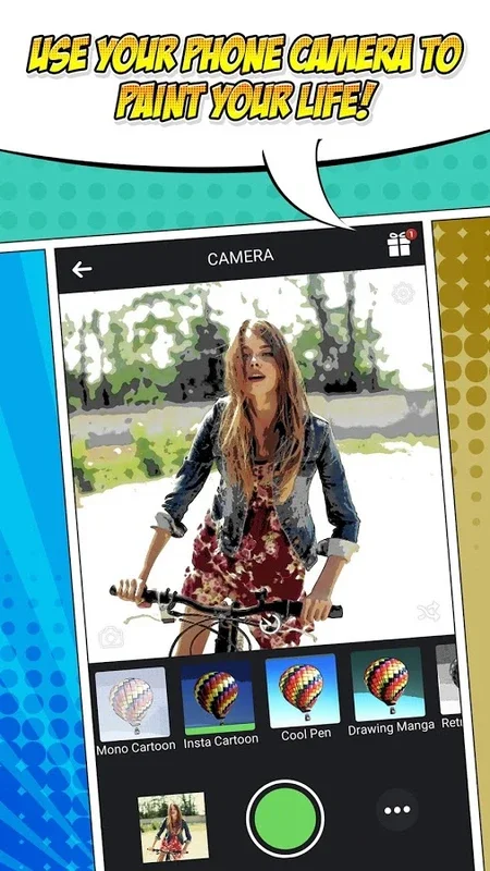 Cartoon Camera for Android - Transform Photos