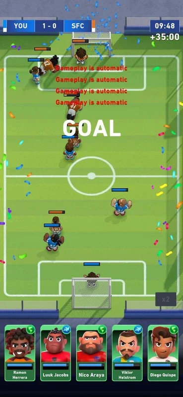 AFK Football for Android - Strategic Soccer Experience