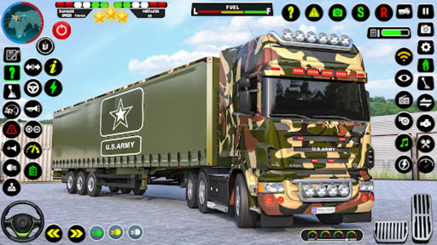 Army Truck Transporter Game 3D for Android - Immersive Transport Sim