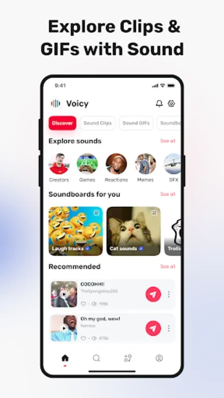 Voicy: Meme Soundboard & SFX for Android - Download the APK from AppHuts