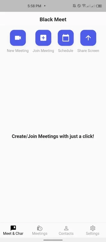 Black Meet for Android - Seamless Meeting Solution