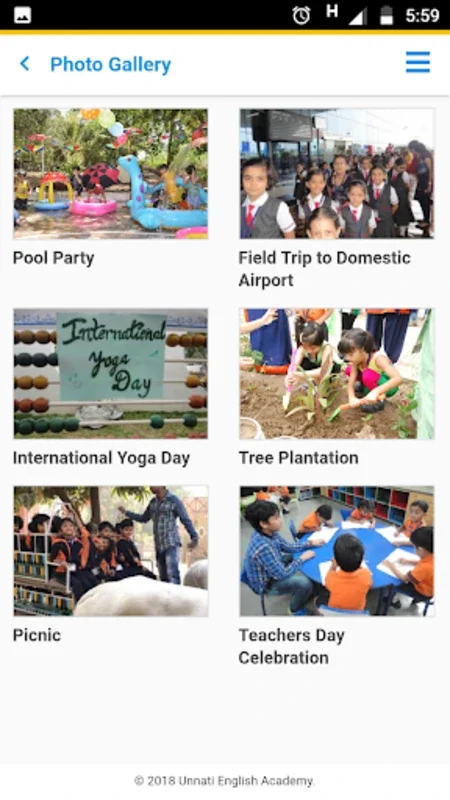 Unnati English Academy for Android - Stay Informed with the App