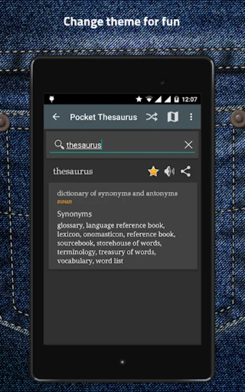 Pocket Thesaurus for Android - Enhance Vocabulary