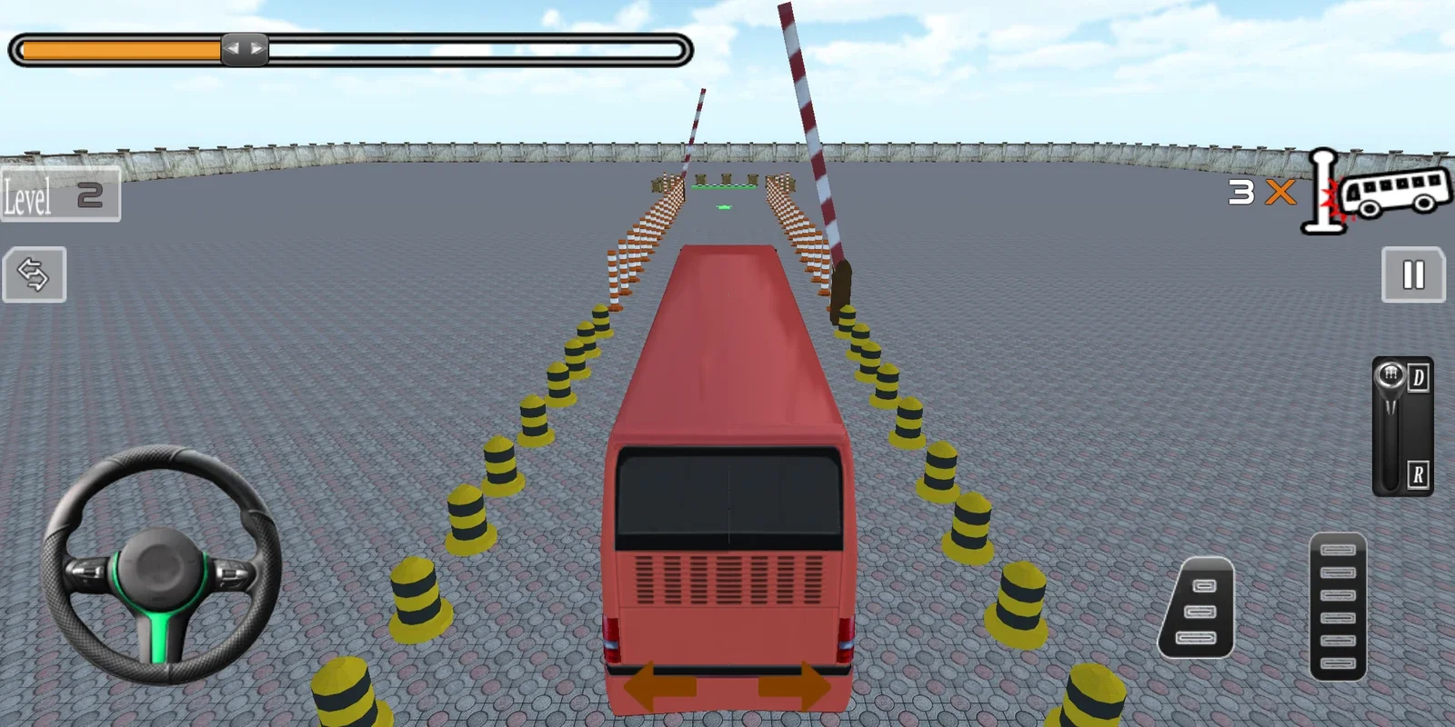 Modern Bus Parking Simulation for Android - Test Your Skills