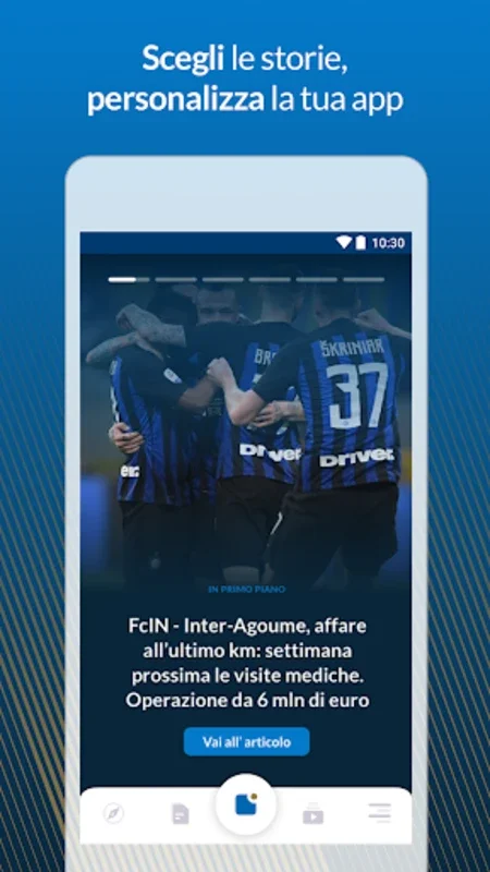 FCInterNews: The App for Android with Inter Milan Updates