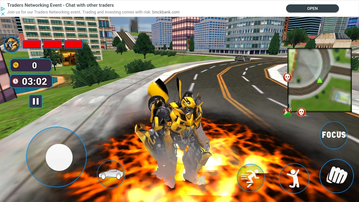 Grand Robot Car Transform 3D Game for Android: Action - Packed Adventure