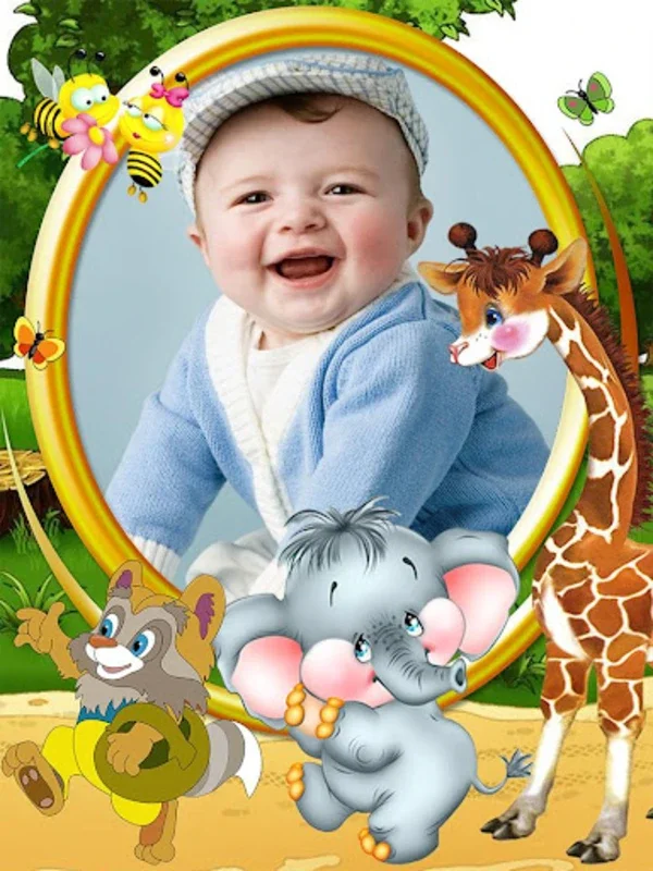 Baby Photo Frames for Android - Craft Adorable Montages