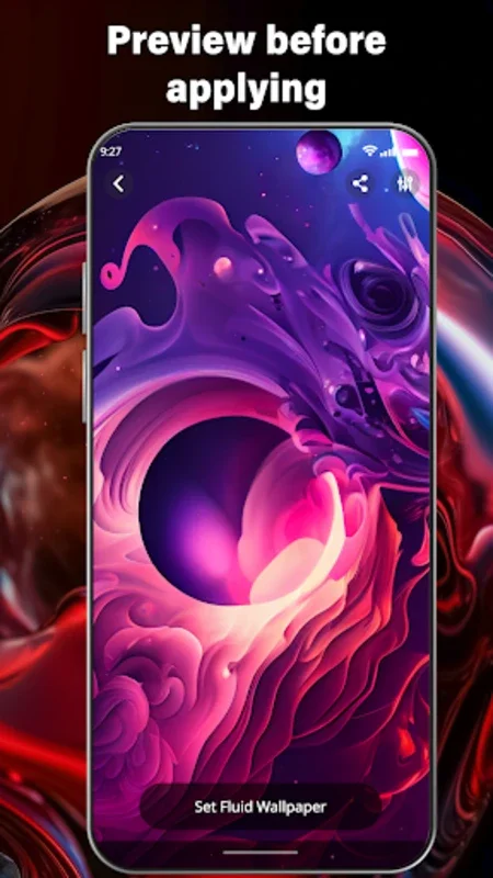 Magic Fluids: Fluid Wallpaper for Android - Visual Delight